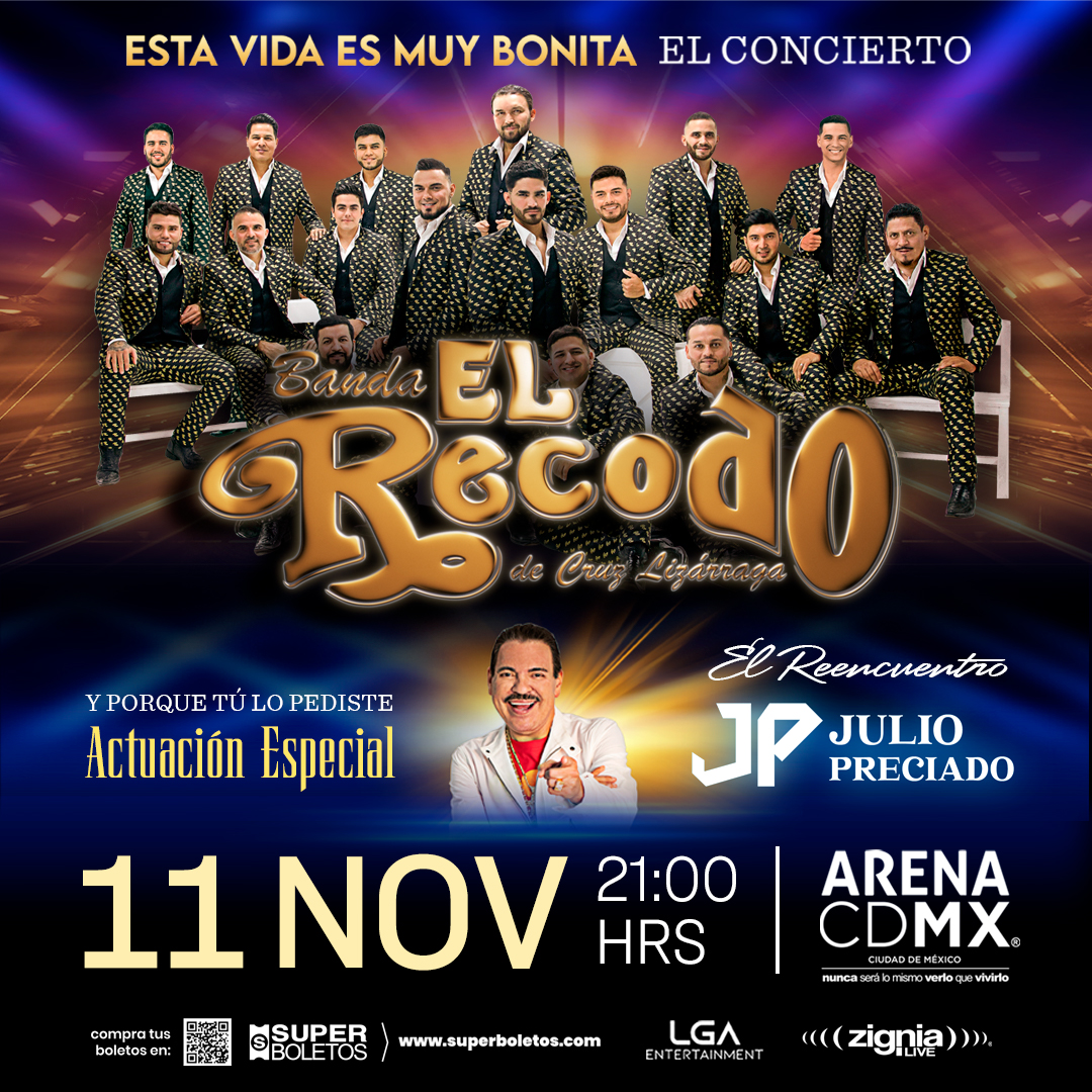Banda El Recodo en CDMX 2022 ️ CDMX EVENTOS