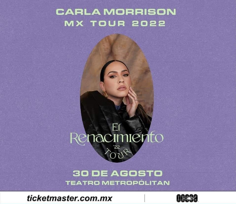 carla morrison tour dates 2022